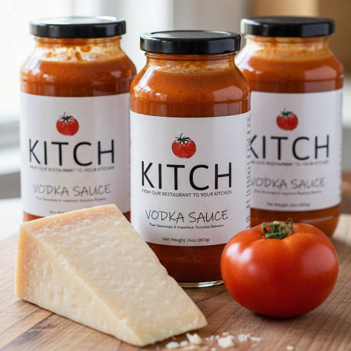 Three Jars of Vodka Sauce