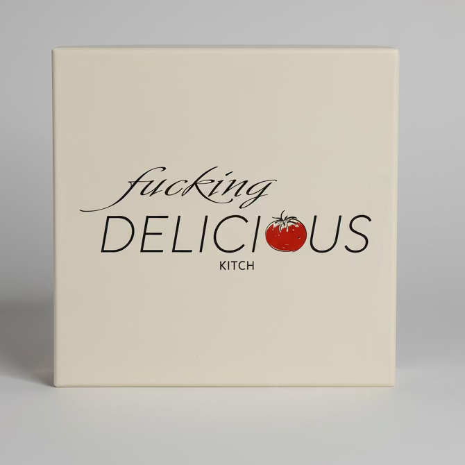 GIFT BOX with Vodka & Marinara Sauce, 2 lbs Pasta with F%$KING Delicious hot plate & a wooden spoon