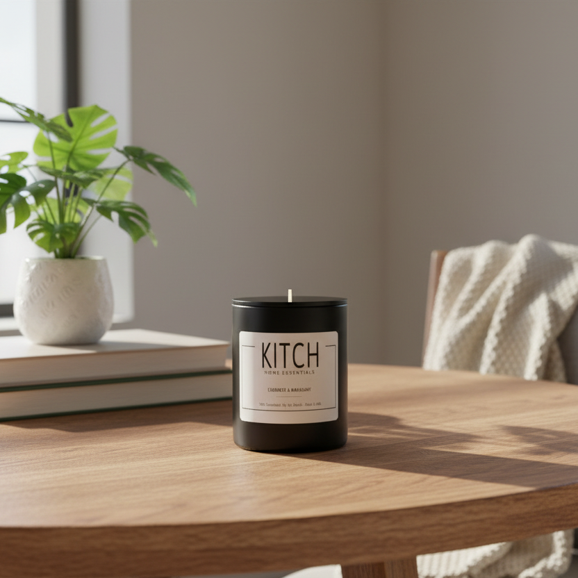Cashmere Mahogany Soy Candle